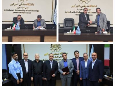 دانشگاه صنعتی امیرکبیر و شرکت سیمان کردستان تفاهم نامه همکاری امضا کردند