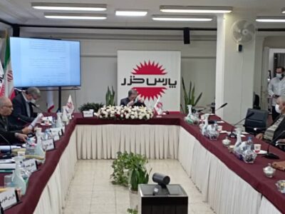 مجمع عمومی فوق‌العاده صاحبان سهام شرکت پارس خزر (سهامی‌عام) مورخ ۰۸/۱۰/۱۴۰۱ در محل سالن اجتماعات شرکت در حال برگزاری است .