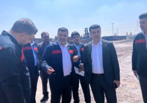زمان‌پور: تحقق شعار سال یک تکلیف ملی است/ ظرفیت های فولاد اکسین خوزستان برای رشد تولید عملیاتی شود