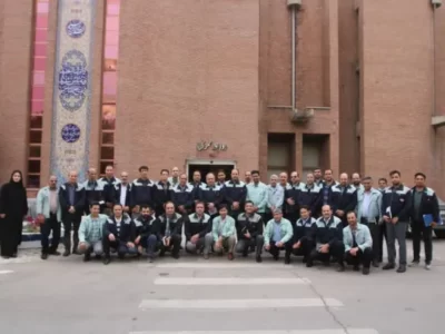 نشست مدیرعامل ذوب آهن اصفهان با کارکنان روابط عمومی شرکت
