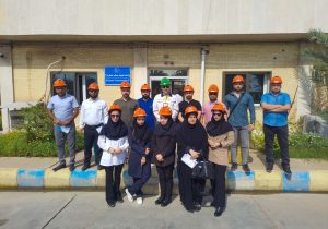 بازدید دانشجویان امیرکبیر از فجر انرژی خلیج‌فارس