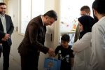 بازدید مدیرعامل بیمه میهن از بیمارستان کودکان حضرت علی اصغر(ع)